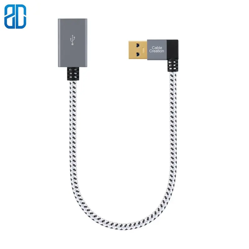 Left Angle Short USB 3.0 Extension Cable USB 3.0 Male to Female USB 3.0 Extender Cord 90 Degree USB A-Male to A-Female
Left Angle Short USB 3.0 Extension Cable USB 3.0 Male to Female USB 3.0 Extender Cord 90 Degree USB A-Male to A-Female