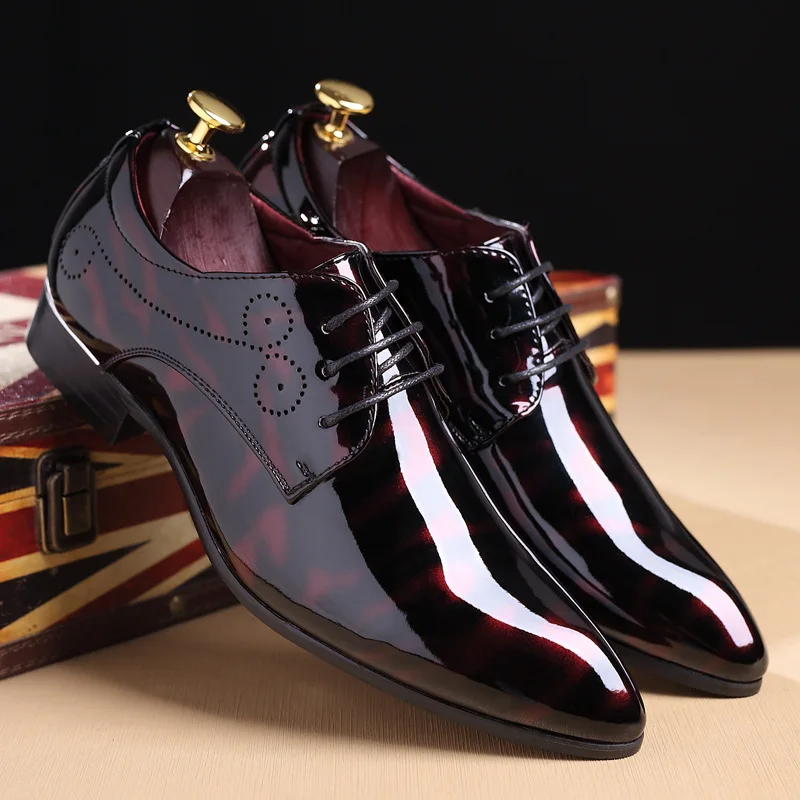 CuddlyIIPanda Men Fashion Leather Oxfords Shoes Spring Autumn Party Wedding Dress Shoes Pointed Toe Luxury Floral Pattern Shoes
CuddlyIIPanda Men Fashion Leather Oxfords Shoes Spring Autumn Party Wedding Dress Shoes Pointed Toe Luxury Floral Pattern Shoes