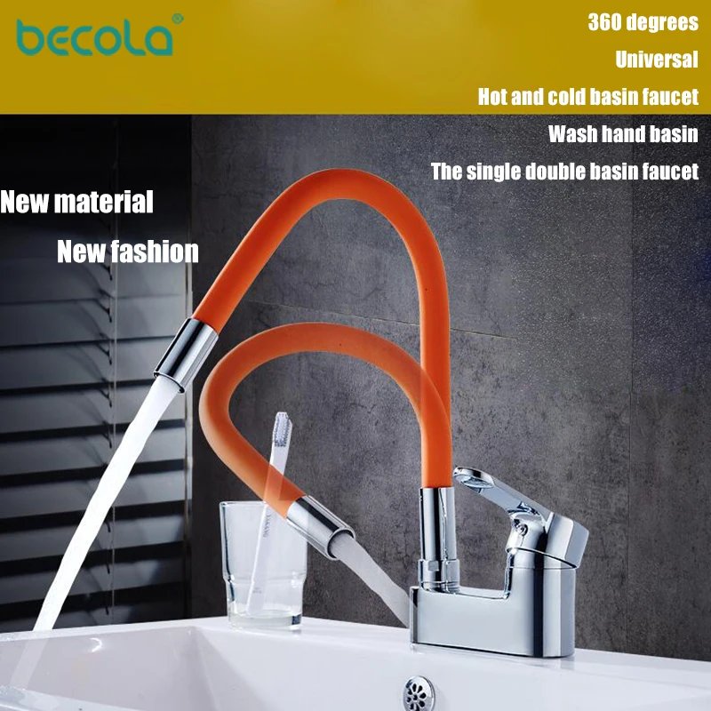 BECOLA Universal Hot and cold basin faucet Wash hand basin The single double basin faucet Full copper toilet basin faucet
BECOLA Universal Hot and cold basin faucet Wash hand basin The single double basin faucet Full copper toilet basin faucet