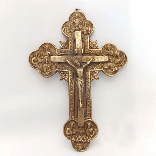 30CM # Good luck Talisman # office home shop Lucky efficacious Protection Christianism Christ priest Cross Brass statue
30CM # Good luck Talisman # office home shop Lucky efficacious Protection Christianism Christ priest Cross Brass statue