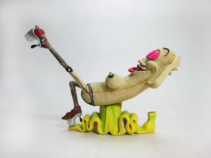 Sexy Banana Woman Bask In the Sun Funny Resin Collection Wretched Version Evil Banana Girl Model Decoration Cool Stuffs
Sexy Banana Woman Bask In the Sun Funny Resin Collection Wretched Version Evil Banana Girl Model Decoration Cool Stuffs