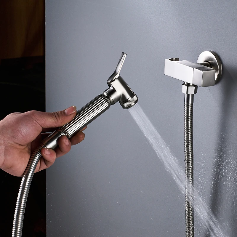 Single Cold Water Corner Valve Bidet faucets Solid Brass square Hand Shower Head Tap Crane 90 Degree Switch
Single Cold Water Corner Valve Bidet faucets Solid Brass square Hand Shower Head Tap Crane 90 Degree Switch