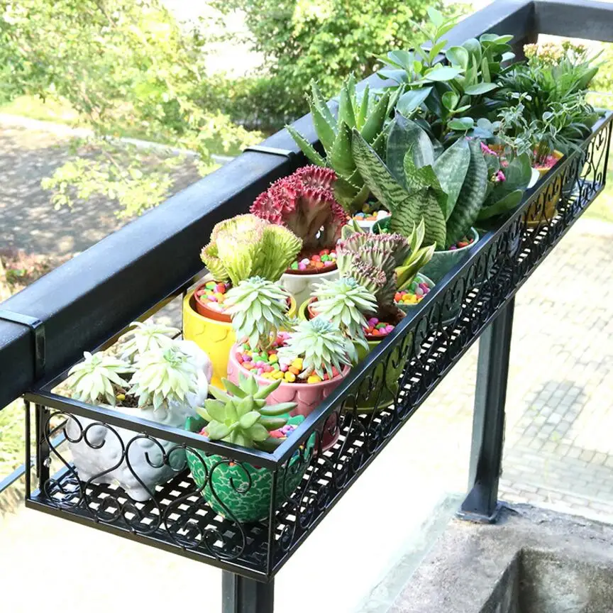 Balcony balustrade flower rack hanging type household iron fence flower pot rack indoor multi-flesh flower rack shelf shelf
Balcony balustrade flower rack hanging type household iron fence flower pot rack indoor multi-flesh flower rack shelf shelf