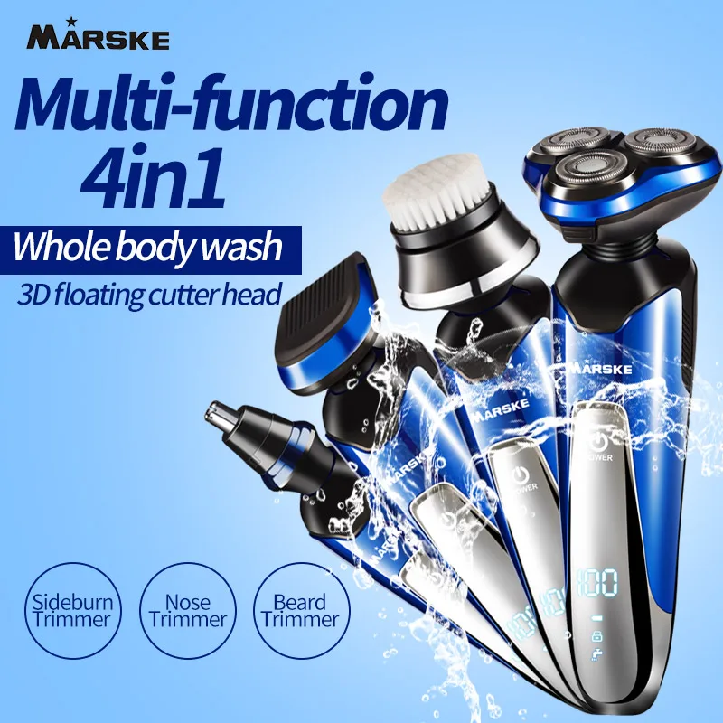 Waterproof Multifunctional Electric Shaver for Men Beard Trimmer Nose Trimmer Sideburn Facial Brush Beauty Hair Shaver
Waterproof Multifunctional Electric Shaver for Men Beard Trimmer Nose Trimmer Sideburn Facial Brush Beauty Hair Shaver