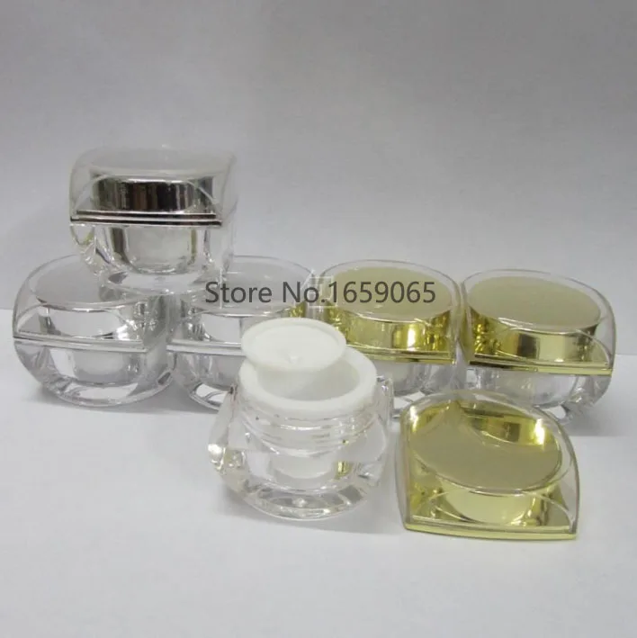 5/10g ACRYLIC shiny golden/silver cream bottle cream jar Cosmetic Jar Cosmetic Packaging cosmetic container
5/10g ACRYLIC shiny golden/silver cream bottle cream jar Cosmetic Jar Cosmetic Packaging cosmetic container