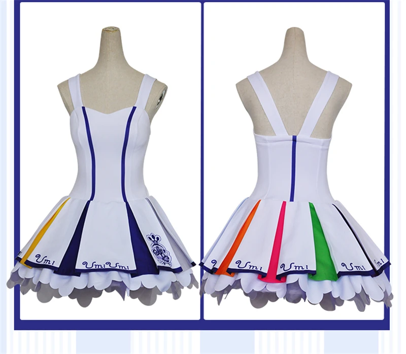 2018 Hot Love Live Cosplay Sonoda Umi Arcade Game 4th Generation Cosplay Costume Halloween Party Uniforms Women Dress Costumes
2018 Hot Love Live Cosplay Sonoda Umi Arcade Game 4th Generation Cosplay Costume Halloween Party Uniforms Women Dress Costumes