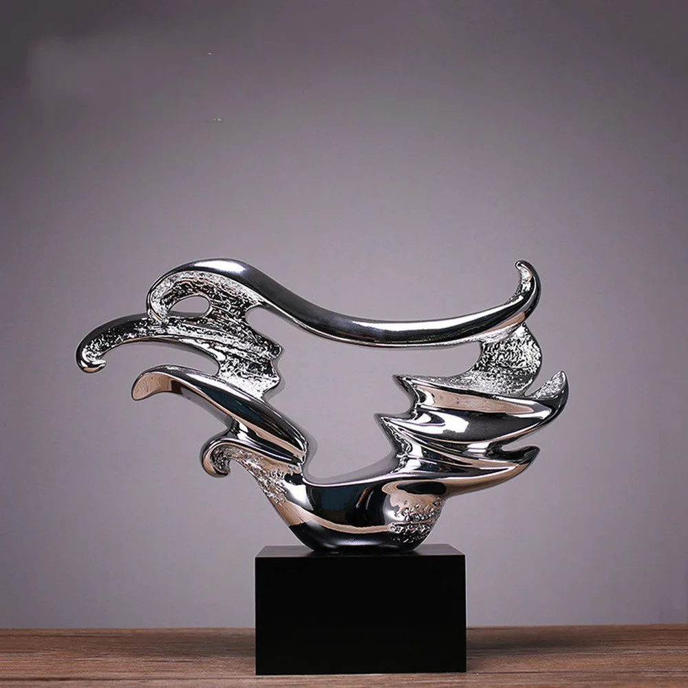 1 PCS New products creative home simple resin electroplating abstract sculpture handicraft living room lobby LU712439
1 PCS New products creative home simple resin electroplating abstract sculpture handicraft living room lobby LU712439