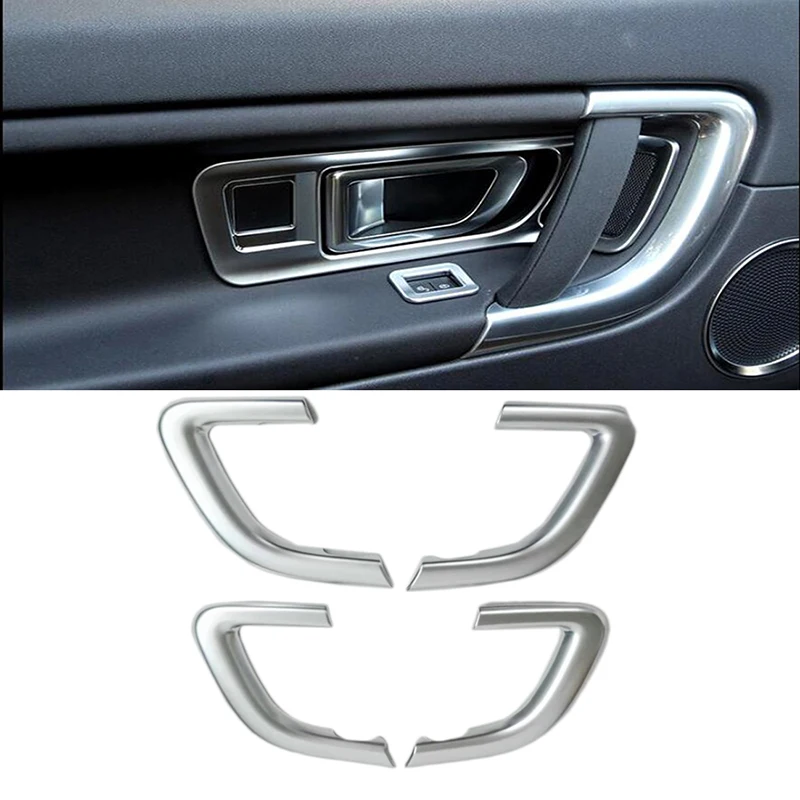 ABS Matte Interior Door Handles Armrest Trim Covers Stickers Frames 4Pcs For Land Rover Discovery Sport 2015 2016 2017
ABS Matte Interior Door Handles Armrest Trim Covers Stickers Frames 4Pcs For Land Rover Discovery Sport 2015 2016 2017