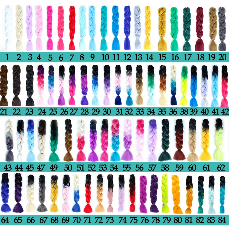 MEIFAN 24 Inch Synthetic Color Braiding Hair African Afro Jumbo Hair Braids Blue Strands Ombre False Braiding Hair for Women
MEIFAN 24 Inch Synthetic Color Braiding Hair African Afro Jumbo Hair Braids Blue Strands Ombre False Braiding Hair for Women