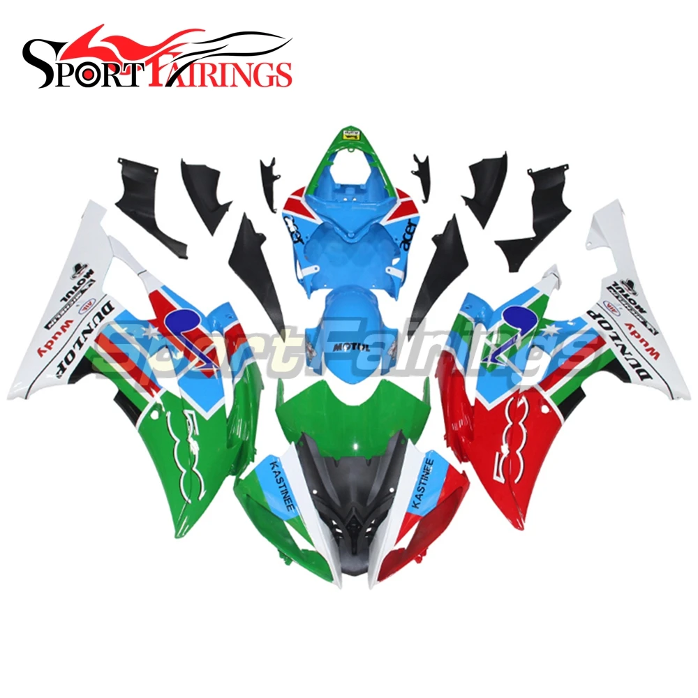 Fairings For Yamaha YZF R6 08 09 10 11 12 13 14 15 ABS Plastic Motorbike Full Fairing Kit Cowling Acer Green Blue White New
Fairings For Yamaha YZF R6 08 09 10 11 12 13 14 15 ABS Plastic Motorbike Full Fairing Kit Cowling Acer Green Blue White New