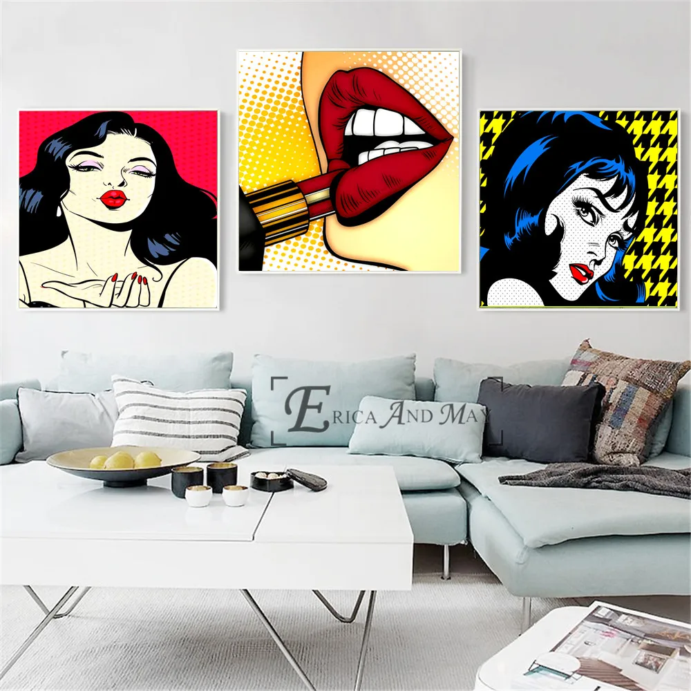 Sexy Women Make Up Pop Art Posters and Prints Wall art Decorative Picture Canvas Painting For Living Room Home Decor Unframed
Sexy Women Make Up Pop Art Posters and Prints Wall art Decorative Picture Canvas Painting For Living Room Home Decor Unframed