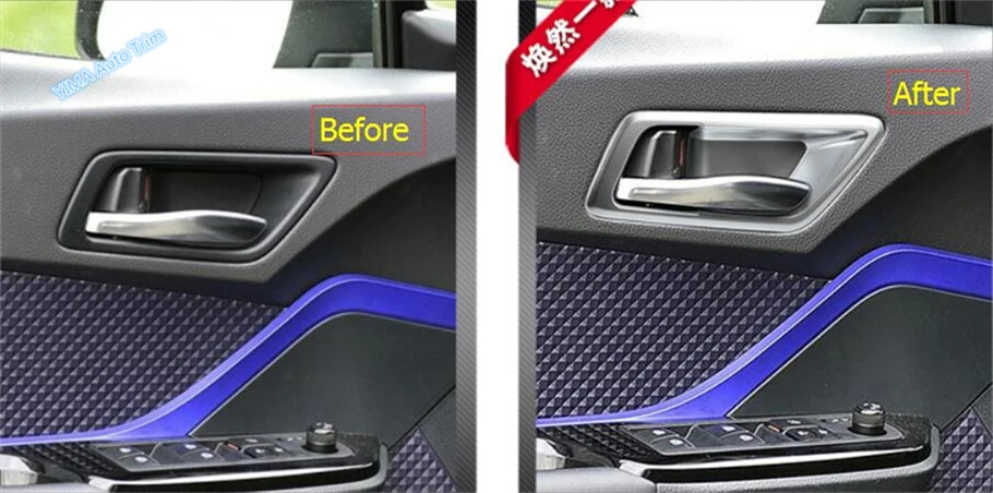 Lapetus Car Styling Inner Door Pull Doorknob Handle Bowl Decor Frame Cover Trim For Toyota C-HR CHR 2016 - 2021
Lapetus Car Styling Inner Door Pull Doorknob Handle Bowl Decor Frame Cover Trim For Toyota C-HR CHR 2016 - 2021