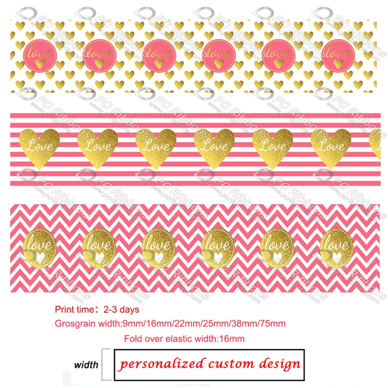 Custom heart pattern valentine grosgrain ribbon hearts print elastic ribbons Gift wrapping wedding valentine derection 50 yard
Custom heart pattern valentine grosgrain ribbon hearts print elastic ribbons Gift wrapping wedding valentine derection 50 yard