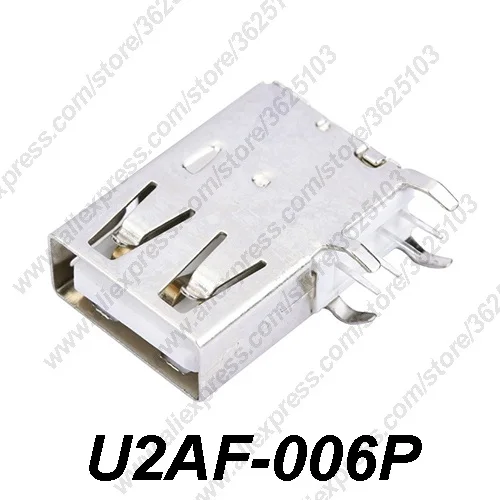 10PCS U2AF-006/U2AF-006P USB 2.0 Connector H=19.5MM Side Insert Charging Socket USB 2.0 Female Jack Data Transmission Long Body
10PCS U2AF-006/U2AF-006P USB 2.0 Connector H=19.5MM Side Insert Charging Socket USB 2.0 Female Jack Data Transmission Long Body