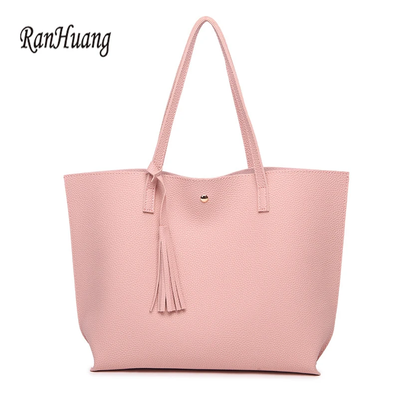 RanHuang Women Casual Handbags Large Tote Bags 2018 Women's Pu Leather Shoulder Bags Tassel Handbags bolsa feminina
RanHuang Women Casual Handbags Large Tote Bags 2018 Women's Pu Leather Shoulder Bags Tassel Handbags bolsa feminina