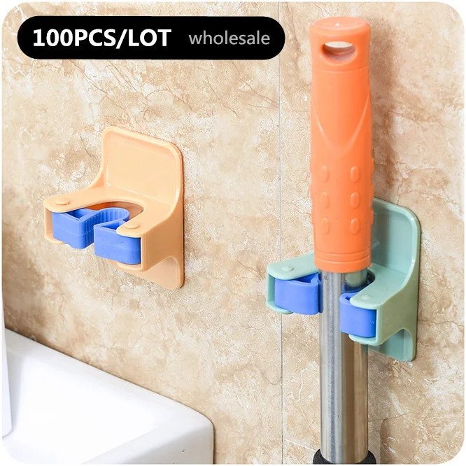 100pcs wholesale Bathroom bracket Wall Mounted Mop Holder Brush Broom Hanger Storage Rack Kitchen Tools Suction Hanging tools
100pcs wholesale Bathroom bracket Wall Mounted Mop Holder Brush Broom Hanger Storage Rack Kitchen Tools Suction Hanging tools