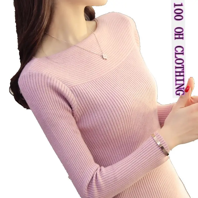OHCLOTHING 2018 New fashion Spring Autumn sweater slim long sleeve sexy tight Bottoming Knitted Pullovers elegant women sweaters
OHCLOTHING 2018 New fashion Spring Autumn sweater slim long sleeve sexy tight Bottoming Knitted Pullovers elegant women sweaters