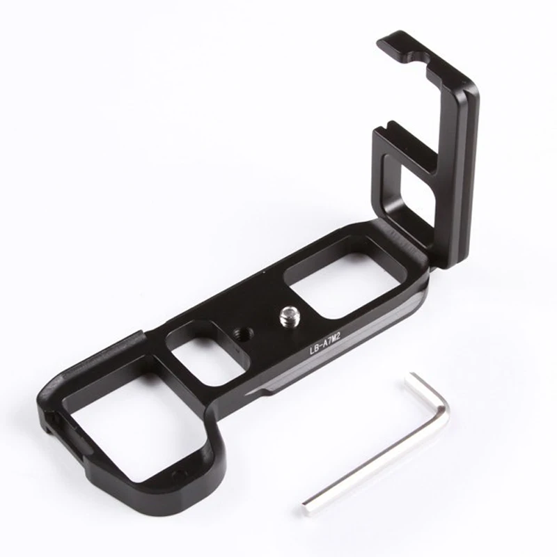 Metal CNC Vertical Shoot Quick Release L Plate Bracket For Sony A7II A7RII A7SII A7M2 Camera DSLR
Metal CNC Vertical Shoot Quick Release L Plate Bracket For Sony A7II A7RII A7SII A7M2 Camera DSLR