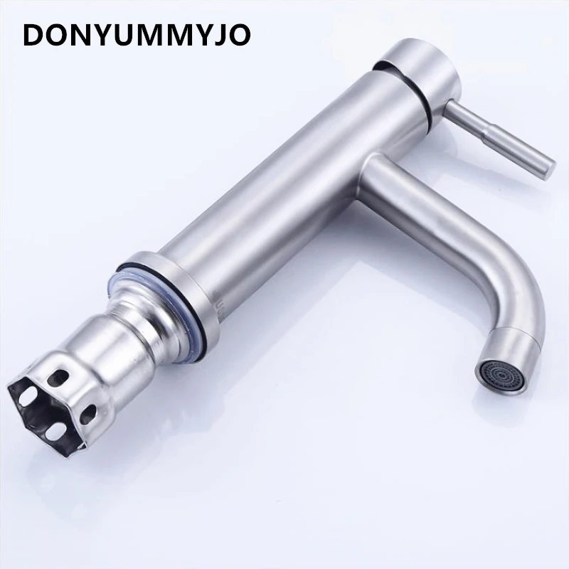 304 Stainless Steel Body Nickler Finished Basin Faucets Curved Outlet Hot And Cold Water Pipe Taps With 2 Hoses
304 Stainless Steel Body Nickler Finished Basin Faucets Curved Outlet Hot And Cold Water Pipe Taps With 2 Hoses