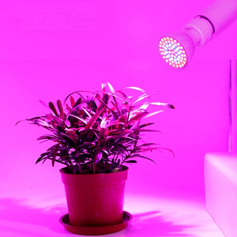 1pcs Full Spectrum Led Grow Light E27 GU10 MR16 220V Growing Lamp for Flower Plant Hydroponics System Aquarium Lighting | Лампы и