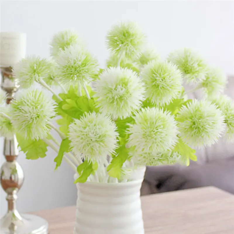 1 Piece Artificial Dandelion Flower 5 Colors Decorative Fake Flowers Grass Ball Plants For Wedding Home Garden Decoration Floral
1 Piece Artificial Dandelion Flower 5 Colors Decorative Fake Flowers Grass Ball Plants For Wedding Home Garden Decoration Floral
