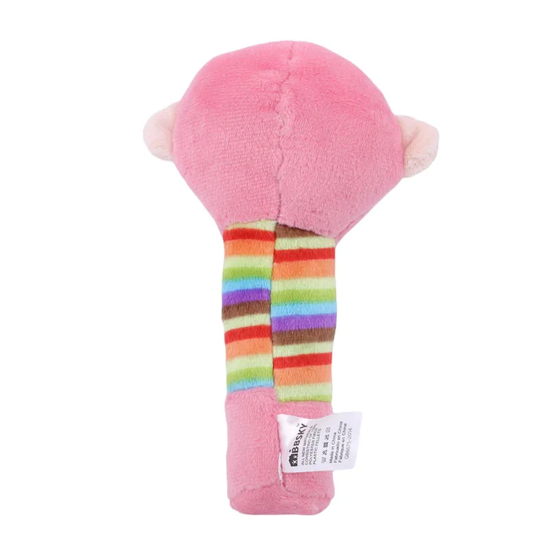 Toddler Soft Plush Infant Development Handbell Rattle Toy Newborn Baby Animal Dog Bear Frog Monkey Baby Rattle Educational Toy
Toddler Soft Plush Infant Development Handbell Rattle Toy Newborn Baby Animal Dog Bear Frog Monkey Baby Rattle Educational Toy