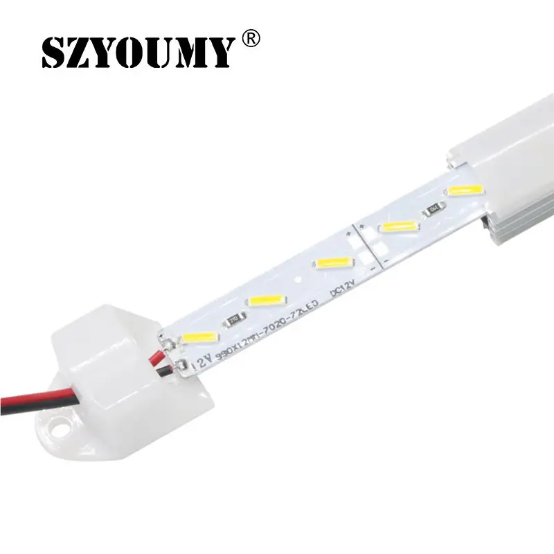 DC 12V SMD 7020 LED Hard Rigid Strip 50CM 100CM 150CM Bar Light Aluminium Shell with Milky Clear Cover LED Bar Light
DC 12V SMD 7020 LED Hard Rigid Strip 50CM 100CM 150CM Bar Light Aluminium Shell with Milky Clear Cover LED Bar Light
