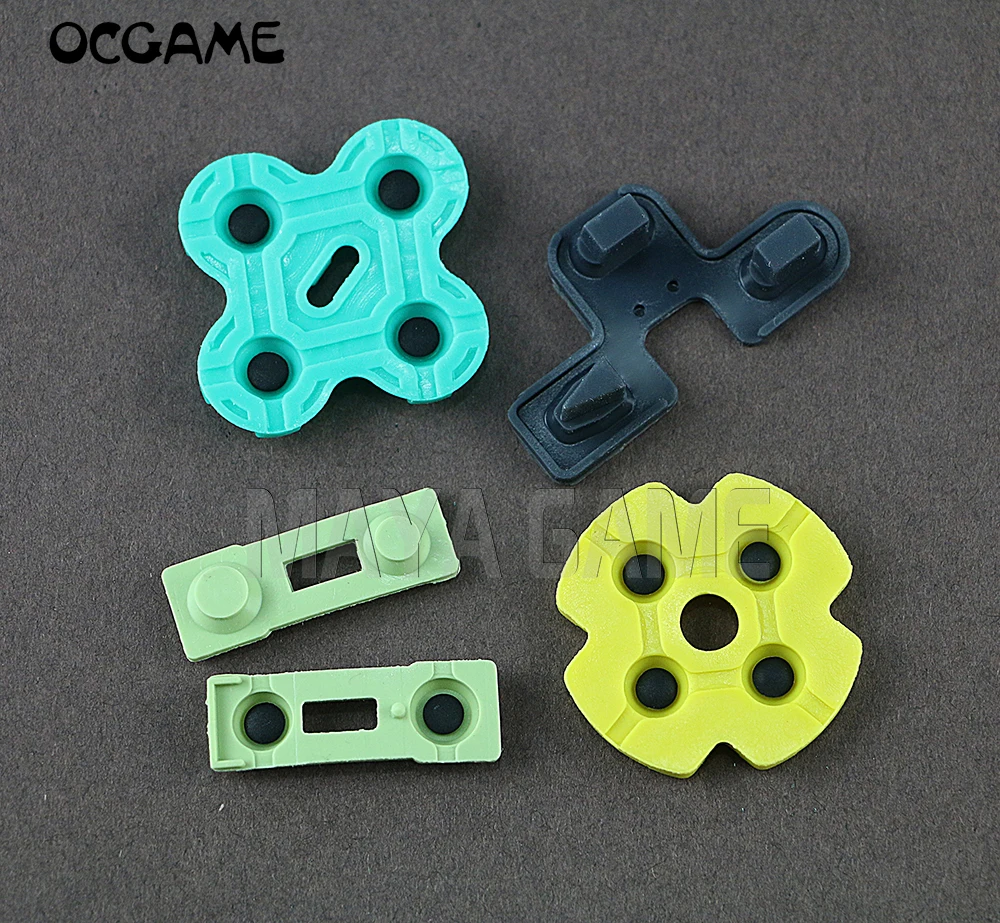 OCGAME 10 компл./лот проводящая силиконовая резина для PS2 ручной Dualshock Controlle PlayStation
