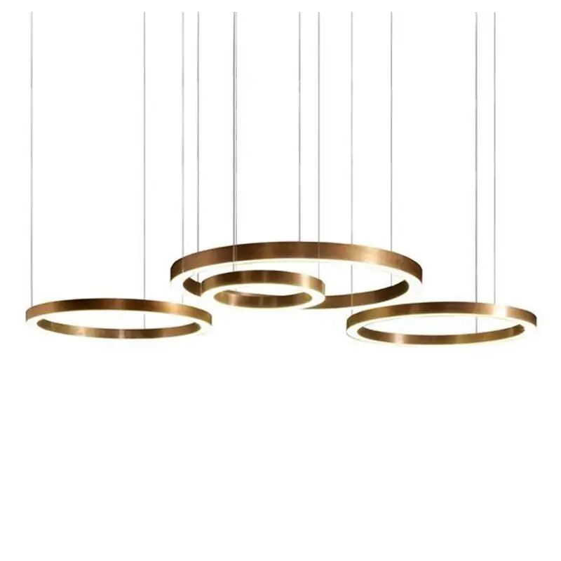 Golden Ring round led pendant lights for living room dining room luxury Circle Ring stainless steel Suspension LED Hanging lamp
Golden Ring round led pendant lights for living room dining room luxury Circle Ring stainless steel Suspension LED Hanging lamp