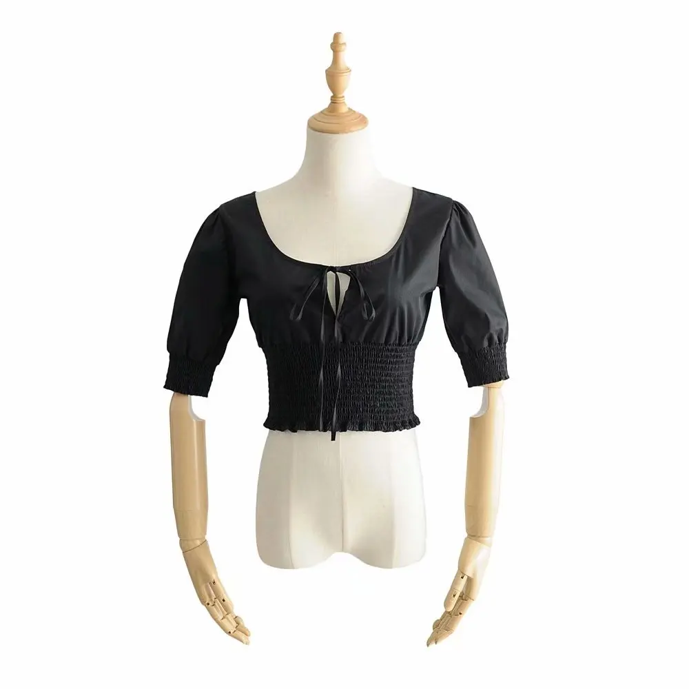 Ruffle sexy lace white blouse women shirt ruched tunic short sleeve crop top womens tops and blouses ladies tops streetwear
Ruffle sexy lace white blouse women shirt ruched tunic short sleeve crop top womens tops and blouses ladies tops streetwear