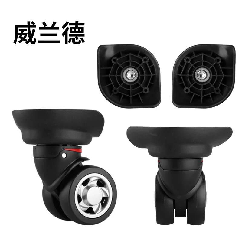 Suitcase casters replace 360-degree swivel casters Sell a set of silent and wear-resistant portable suitcase Black casters Parts
Suitcase casters replace 360-degree swivel casters Sell a set of silent and wear-resistant portable suitcase Black casters Parts