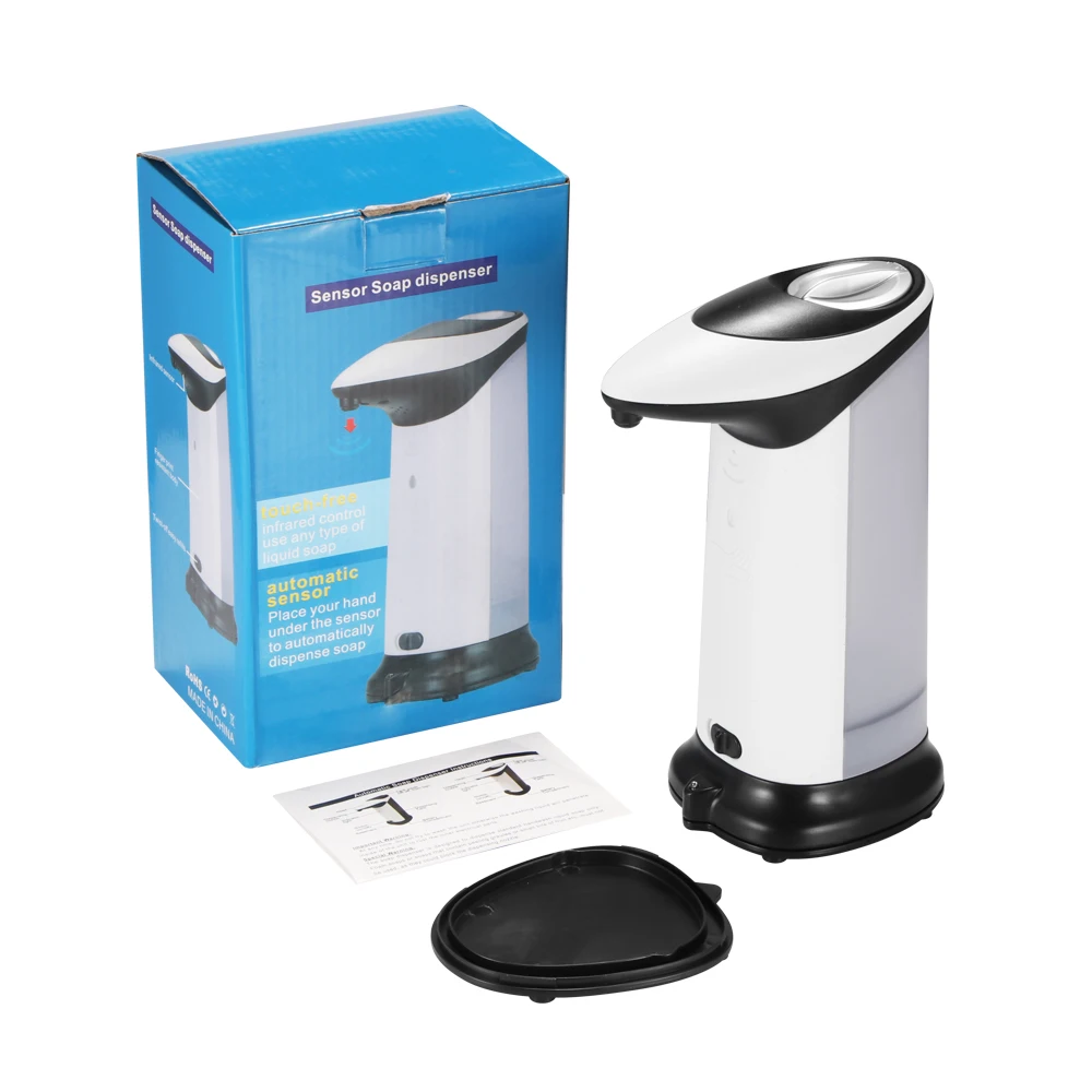 400ml Automatic Soap Dispenser Touchless Sanitizer Dispenser Smart Sensor Liquid Soap Dispenser for Kitchen Bathroom Tech Sense
400ml Automatic Soap Dispenser Touchless Sanitizer Dispenser Smart Sensor Liquid Soap Dispenser for Kitchen Bathroom Tech Sense