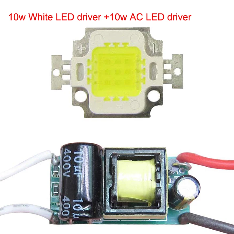 1pcs Panel 10W Pure White 6500K SMD LED Light Chip Part With 10W AC110-220V LED Drivers Or 10W DC12-24V LED Driver
1pcs Panel 10W Pure White 6500K SMD LED Light Chip Part With 10W AC110-220V LED Drivers Or 10W DC12-24V LED Driver