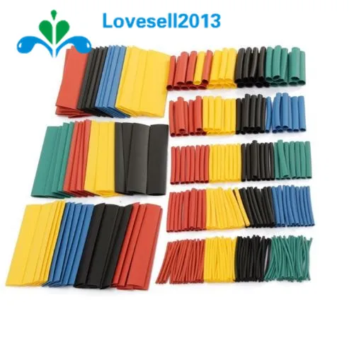 328PCS/Set 2:1 Flame Retardant Polyolefin Heat Shrink Tubing Tube Sleeves Wrap Wire Assortment 8 Kind of Size No Box
328PCS/Set 2:1 Flame Retardant Polyolefin Heat Shrink Tubing Tube Sleeves Wrap Wire Assortment 8 Kind of Size No Box