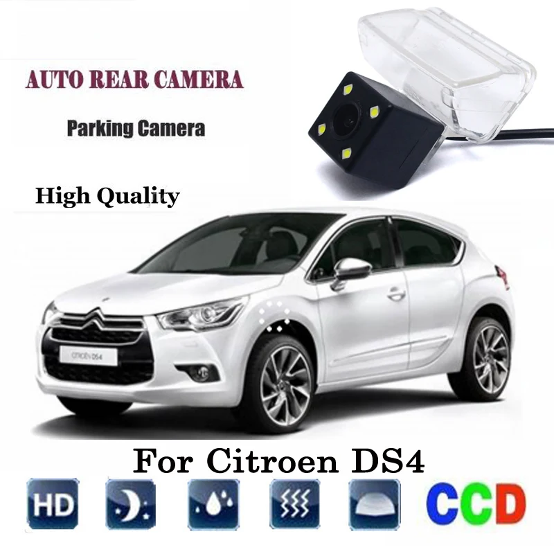 Car Rear View Camera For Citroen DS4 CCD Night Vision RCA / LED License Plate Camera / Backup Reversing camera
Car Rear View Camera For Citroen DS4 CCD Night Vision RCA / LED License Plate Camera / Backup Reversing camera