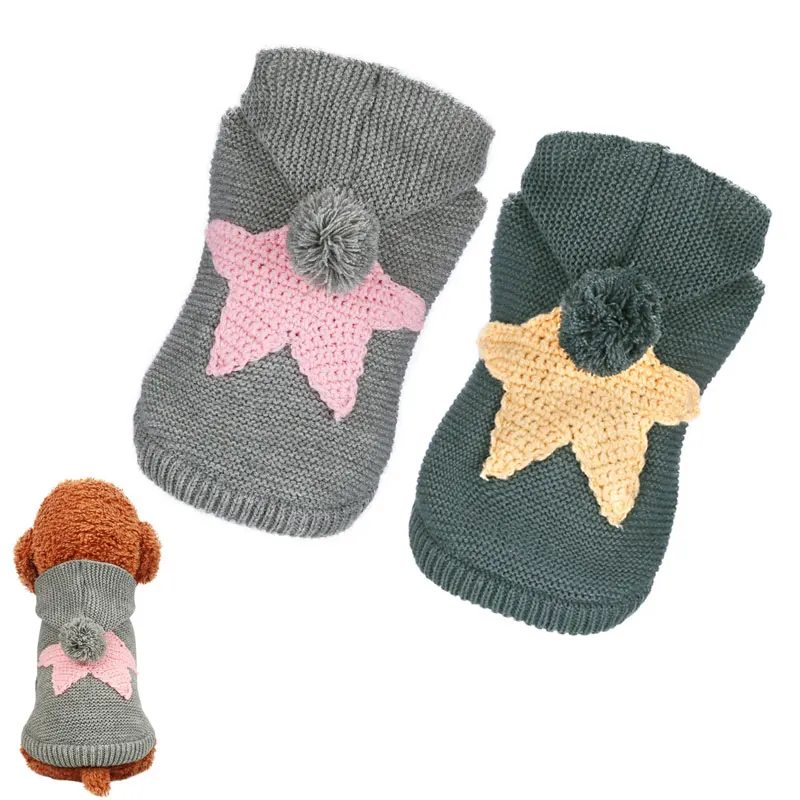 Dog Sweater Winter Warm Knitting Crochet Clothes for Teddy Puppy Dog French Bulldog Chihuahua Clothes for Small Medium Dogs
Dog Sweater Winter Warm Knitting Crochet Clothes for Teddy Puppy Dog French Bulldog Chihuahua Clothes for Small Medium Dogs