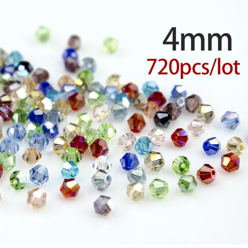 720pcs / lot 4mm rhombus beads transparent 15 color, handmade jewelry handmade materials
720pcs / lot 4mm rhombus beads transparent 15 color, handmade jewelry handmade materials