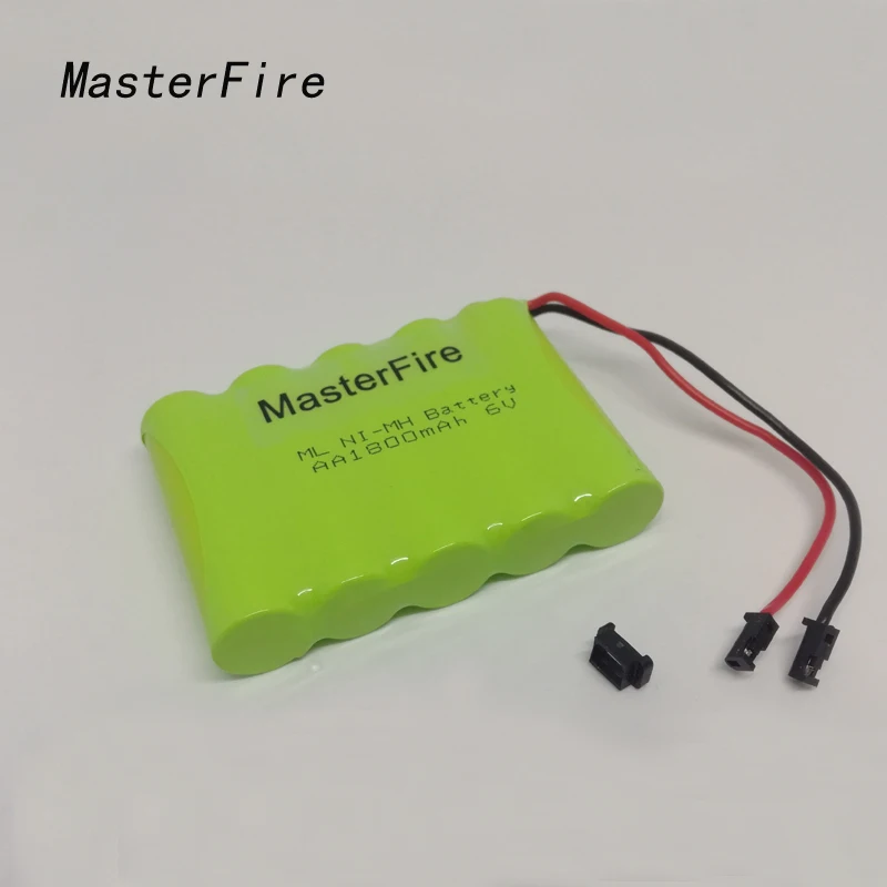 MasterFire 5PACK/LOT 6V 1800mAh 5x AA Ni-MH RC Rechargeable Battery Batteries Pack for Helicopter Robot Car Toys with Plug
MasterFire 5PACK/LOT 6V 1800mAh 5x AA Ni-MH RC Rechargeable Battery Batteries Pack for Helicopter Robot Car Toys with Plug