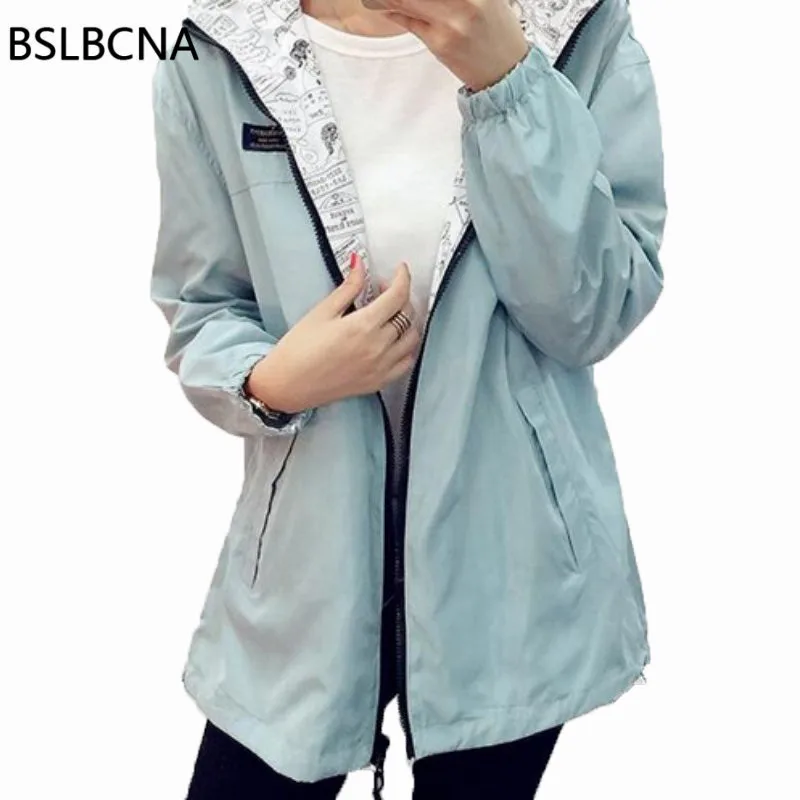 2022 Loose 2 Clothes Autumn Casual Women Jacket Coat Pocket Zipper Hooded Two Side Wear Cartoon Print Outwear Female T22
2022 Loose 2 Clothes Autumn Casual Women Jacket Coat Pocket Zipper Hooded Two Side Wear Cartoon Print Outwear Female T22