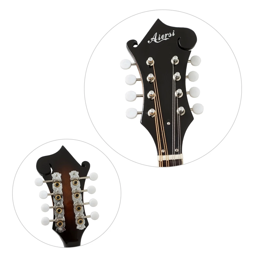 Aiersi Brand Colour Laminated Maple Body F Style Acoustic Mandolin Model MAF010
Aiersi Brand Colour Laminated Maple Body F Style Acoustic Mandolin Model MAF010
