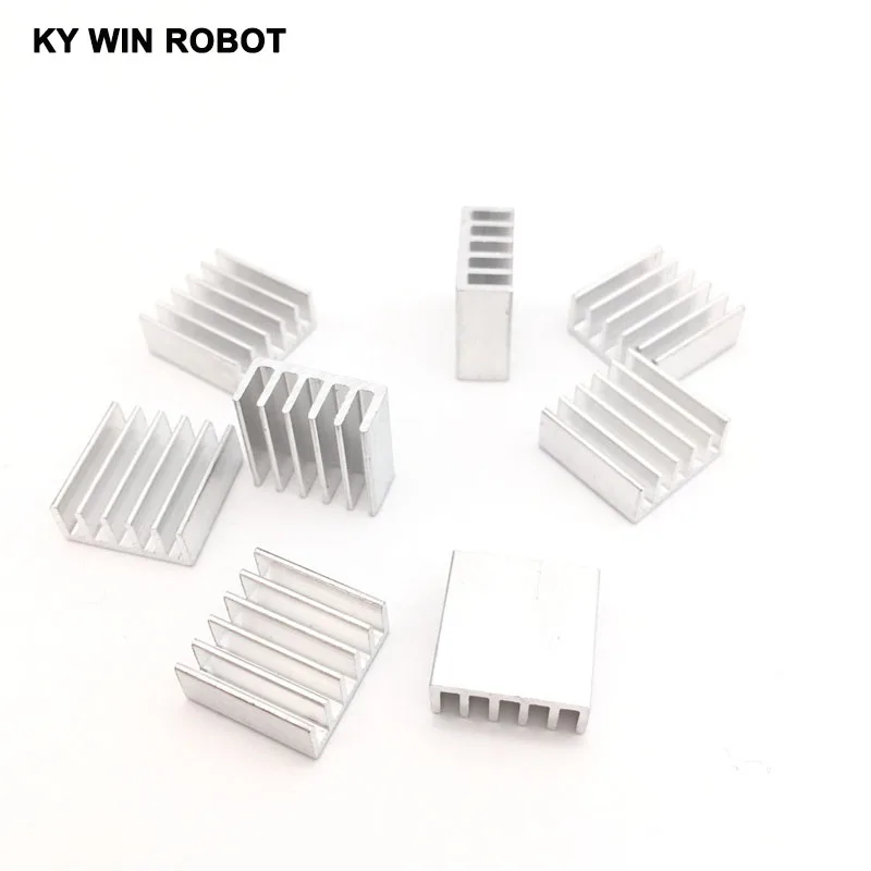 50pcs Extruded Aluminum heatsink 14x14x6mm for Chip VGA RAM LED IC electronic radiator COOLER cooling
50pcs Extruded Aluminum heatsink 14x14x6mm for Chip VGA RAM LED IC electronic radiator COOLER cooling