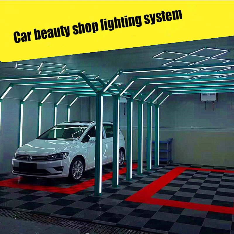 High-end Car Beauty Shop Film Dust-free Workshop Supplies Tunnel Gantry Lighting Car Wash Station Diamond Honeycomb Lamp
High-end Car Beauty Shop Film Dust-free Workshop Supplies Tunnel Gantry Lighting Car Wash Station Diamond Honeycomb Lamp