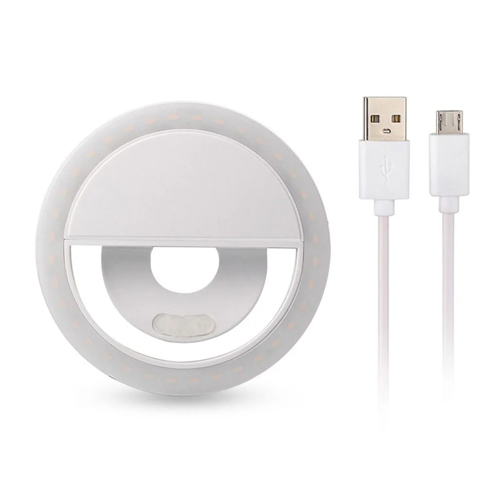 USB Charge Selfie Flash LED Camera Phone Photography Ring Light for Phones Tablets EM88
USB Charge Selfie Flash LED Camera Phone Photography Ring Light for Phones Tablets EM88