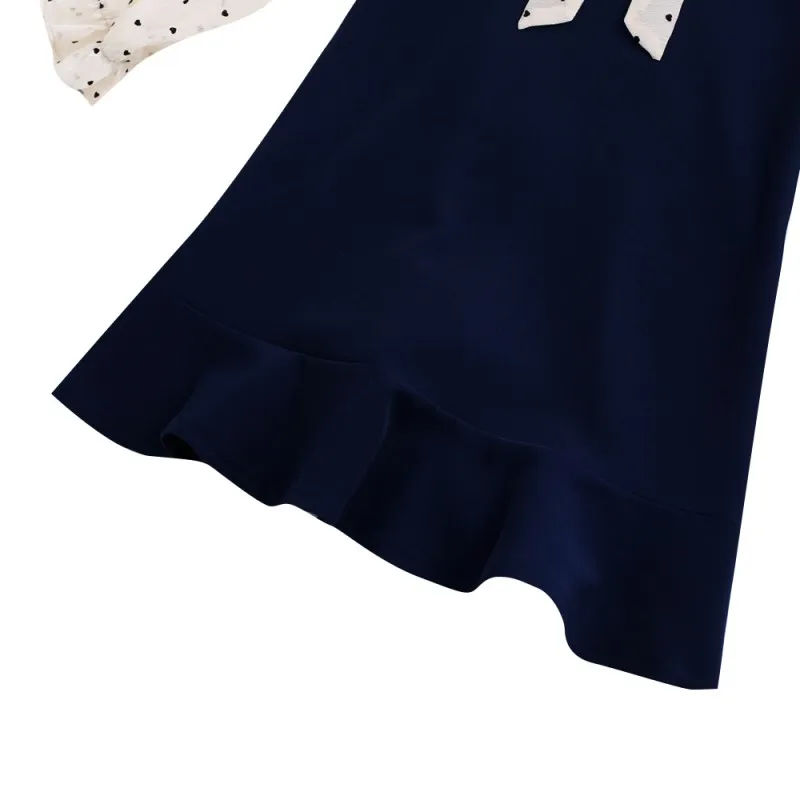 Bowknot Girls Kids Dress Clothes 2-7Y 2019 New Autumn Children Dress Casual Long Sleeve Shirt Dresses
Bowknot Girls Kids Dress Clothes 2-7Y 2019 New Autumn Children Dress Casual Long Sleeve Shirt Dresses