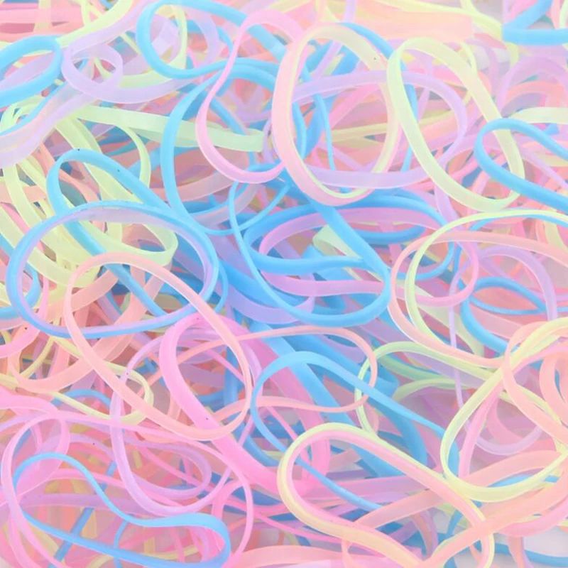 Diameter 2cm 300 Pcs/Pack Girls Strong Elastic TPU Hair Accessories Rope Tie Gum Children Kids Elastics Rubber Bands
Diameter 2cm 300 Pcs/Pack Girls Strong Elastic TPU Hair Accessories Rope Tie Gum Children Kids Elastics Rubber Bands
