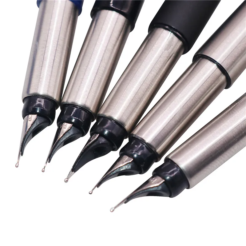 1 Pcs 0.5mm Fountain Pen Quality Brand Promotional Gift Pen 0.5mm Nib Office School Pens Pencils Writing Supplies