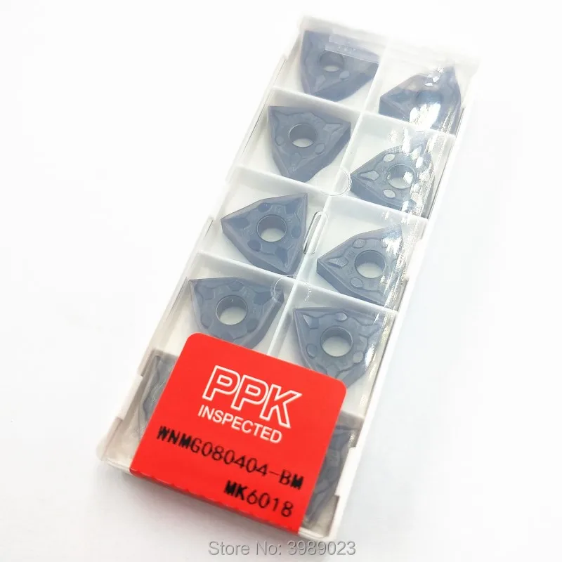WNMG080404-BM MK6018 WNMG080408-BM MK6018 Professional processing of stainless steel semi-finishing/rough processing /10PCS
WNMG080404-BM MK6018 WNMG080408-BM MK6018 Professional processing of stainless steel semi-finishing/rough processing /10PCS