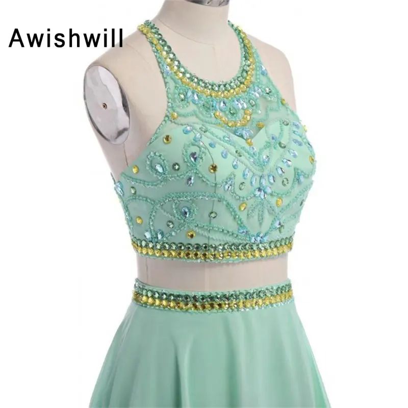 Vestidos de Fiesta Largos Elegantes de Gala 2020 Long Prom Dress Two Pieces Beadings Chiffon A-Line Formal Dress Open Back
Vestidos de Fiesta Largos Elegantes de Gala 2020 Long Prom Dress Two Pieces Beadings Chiffon A-Line Formal Dress Open Back