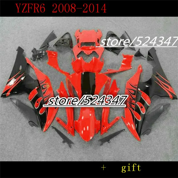 Hey-red flames black Fairing kit for YZFR6 08 09 10 11 12 14 YZF R6 2008 2014 YZF600 Fairings for Yamaha
Hey-red flames black Fairing kit for YZFR6 08 09 10 11 12 14 YZF R6 2008 2014 YZF600 Fairings for Yamaha