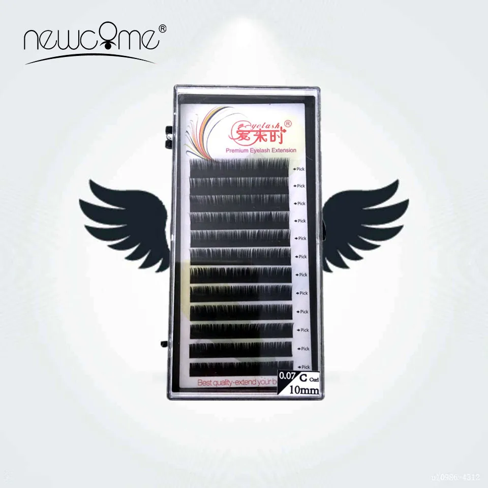 NEWCOME Eye Lash Extension False Mink Eyelash Extension Mix Length Individual Eyelash for Professionals Salon Grafting Eyelash
NEWCOME Eye Lash Extension False Mink Eyelash Extension Mix Length Individual Eyelash for Professionals Salon Grafting Eyelash